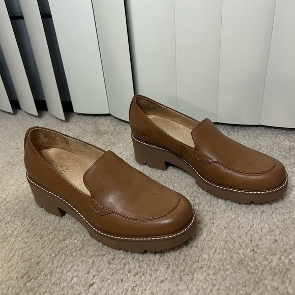 Naturalizer Shoes - Naturalizer Brown Leather Loafers